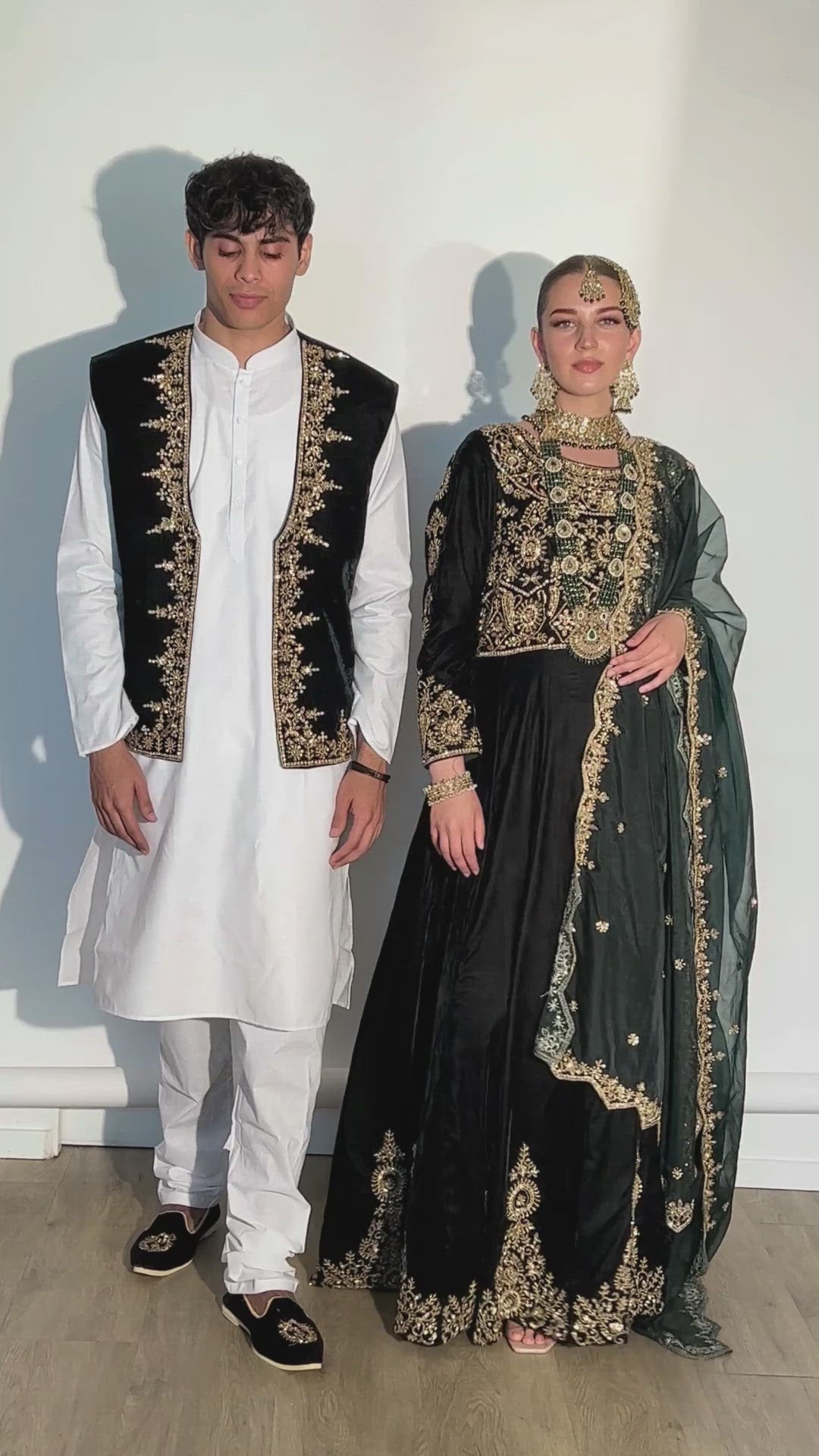 
                  
                    Load and play video in Gallery viewer, Kurta Pajama &amp;amp; Waistcoat 001
                  
                