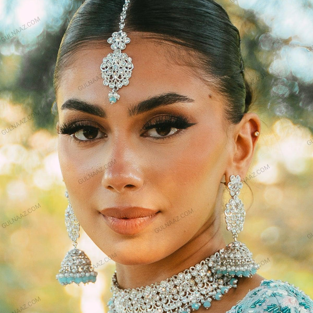 necklace set with earrings