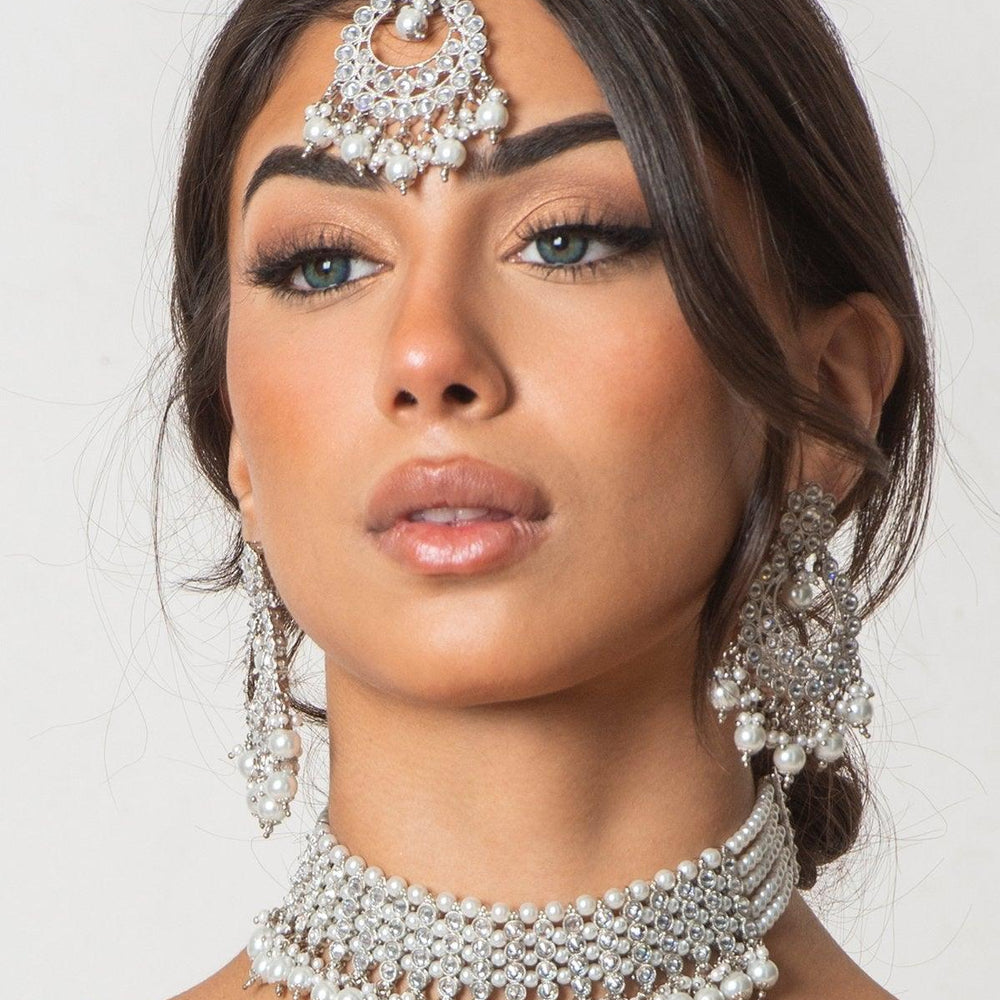 
                  
                    silver kundan set
                  
                